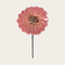 Ceramic Flower Daisy, for decoration, H26cm