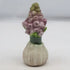 Flower, H 11 cm, Stoneware, Purple