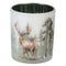 Värmeljusstake med hjortmotiv, large