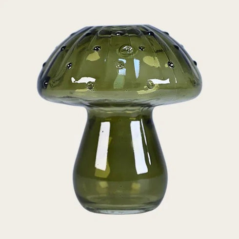 Vas, H10,80xDia9,70cm Mörkgrön