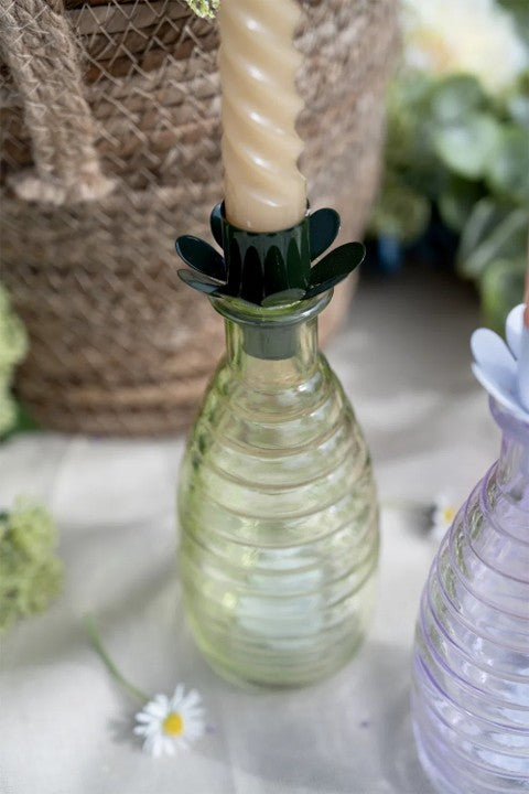 Vas, H17xDia6,50cm, Grön