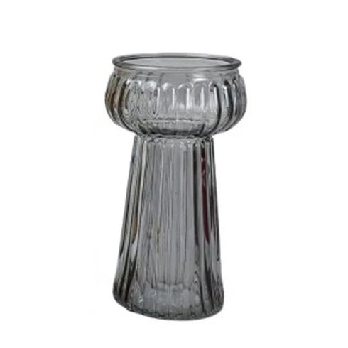 Vas, glas, Blå H 14cm