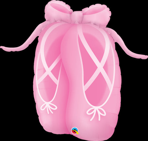 35" SHAPE QX FOIL PRINT 001CT BALLERINA SLIPPERS