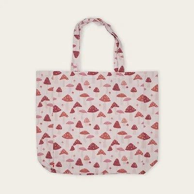 Fabric bag, Mushrooms, H 42cm
