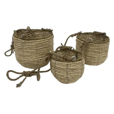 Flowerpot, H18/15/12xDia21,50/18/15cm