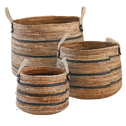 Korgar, 3-set, H37/28,5/21,5cm