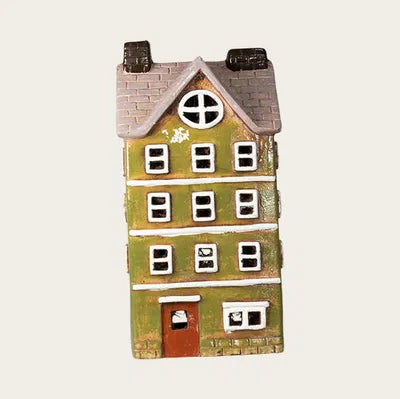 Keramikhus, Grönt, H 38,7cm