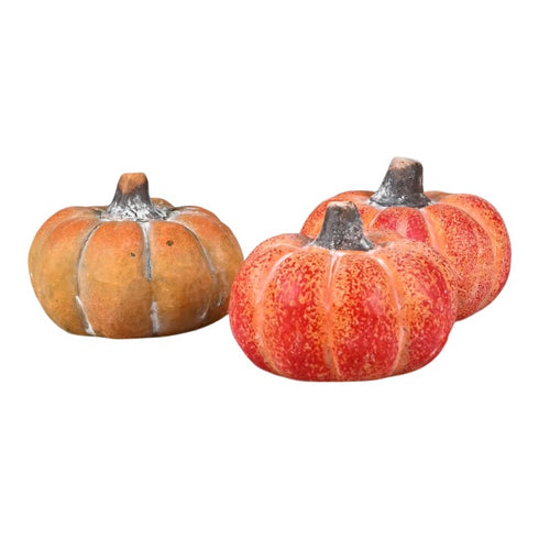 Pumpor orange 3st i box, H 4,6CM