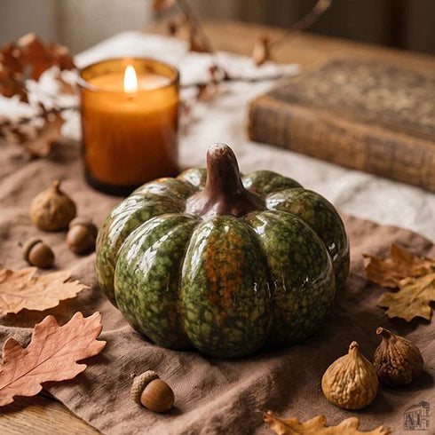 Pumpa Grön H 7cm