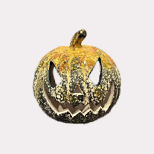 Pumpa för värmeljus gul H 10cm