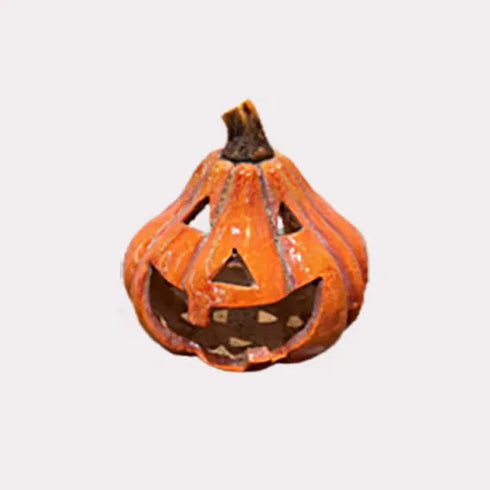 Pumpa för värmeljus, orange H 14,6cm