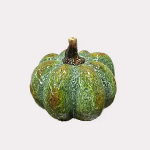 Pumpa grön H 13,4cm