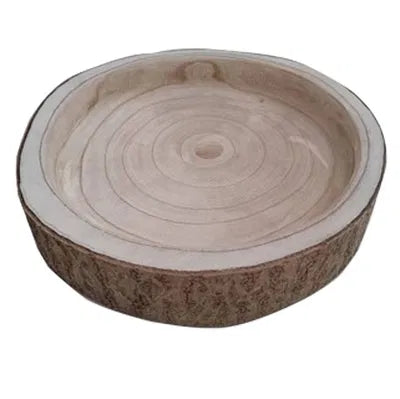 Träskivor för dekoration, Dia30cm, Trä, Natur