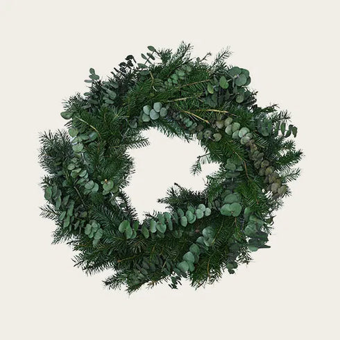 Adventskrans, Dia. 50cm, Grön