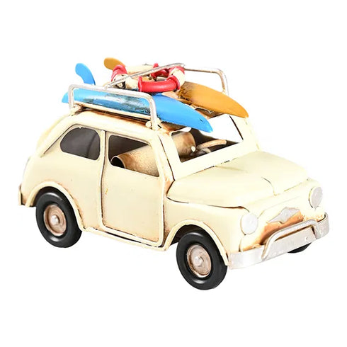 Bil, Bil med surfbräda på taket, H11xW5x