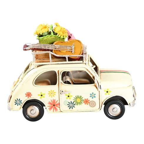 Bil, Bil med bagage på taket, H15xW7,50