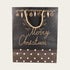 Presentpåse, Merry Christmas, H 23cm,