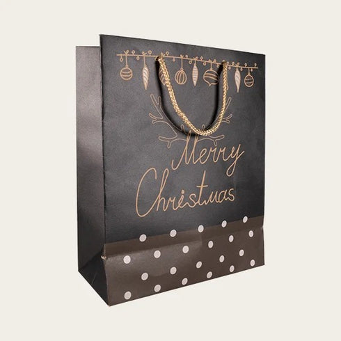 Presentpåse, Merry Christmas, H 23cm,