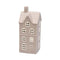 Ceramic house, Grey, H 20cm