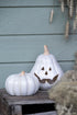 Pumpa med LED, Porslin, vit, H 17,7 cm