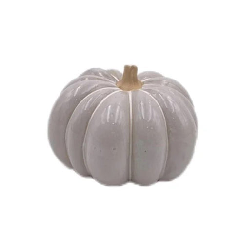 Pumpa i porslin, vit, H 8,8 cm