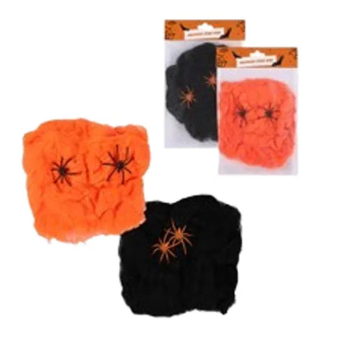 Spindelnät Svart / Orange 2ass