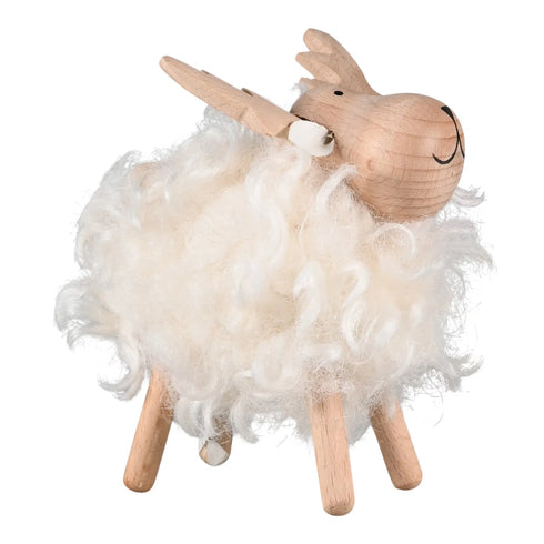 Ren, H11cm Polyester, Vit