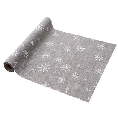 Bordslöpare, 260x28cm, Grå