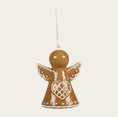 Figurer, Ängel, H5,3cm, Dolomit, Brun