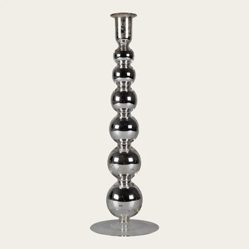 Ljusstake Silver, H 30,5cm