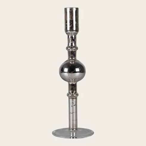 Ljusstake Silver, H 23cm