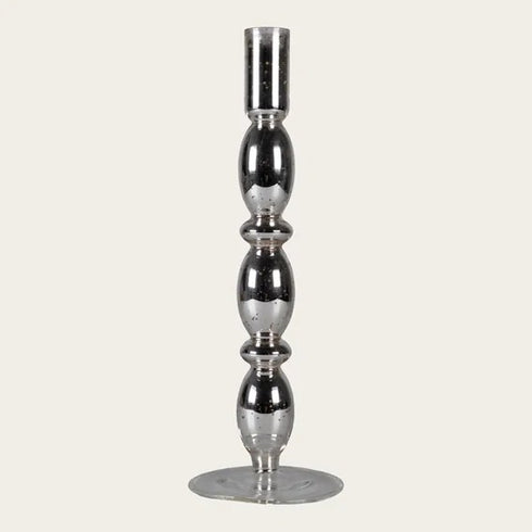 Ljusstake Silver, H 27cm