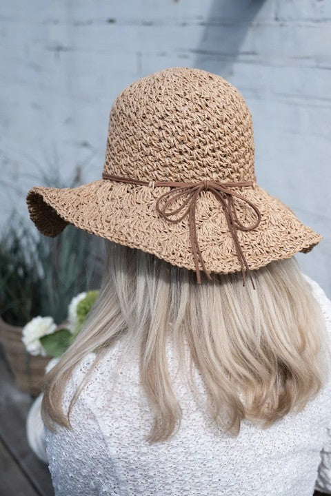 Hatt Beige storl 57-59cm