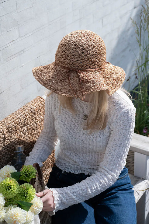 Hatt Beige storl 57-59cm