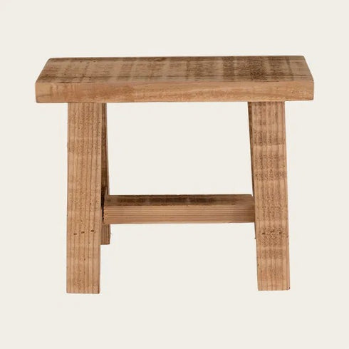 Träbänk, H 26cm, B 33cm, D 15cm, Brun