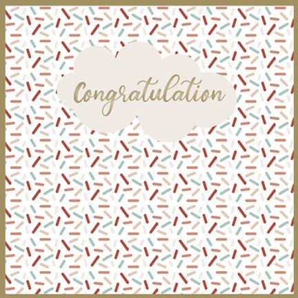 Pop Up Kort Congratulations