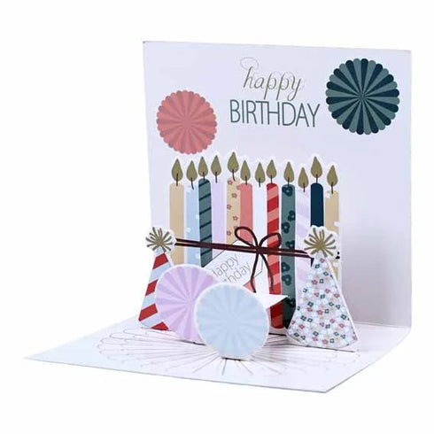 Pop Up kort Happy Birthday