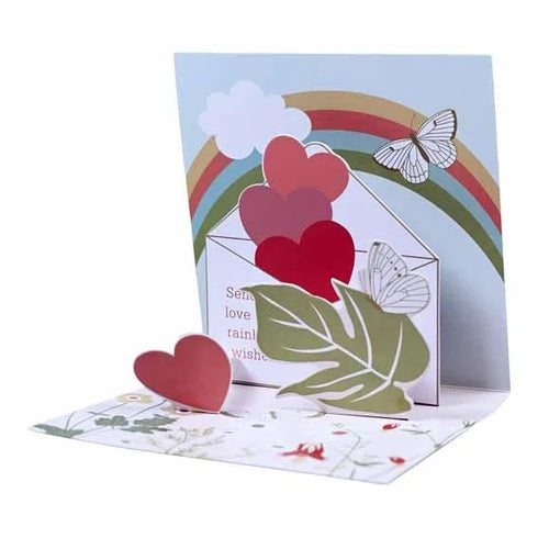 Pop Up kort med kuvert