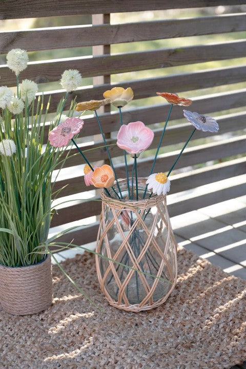 Blommig, Blomma, H41,50xDia6cm