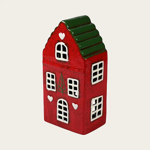 Keramikhus, Rött, H 22,5cm