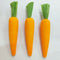 Easter decoration, carrots, H 21cm, Plastic, 3/set