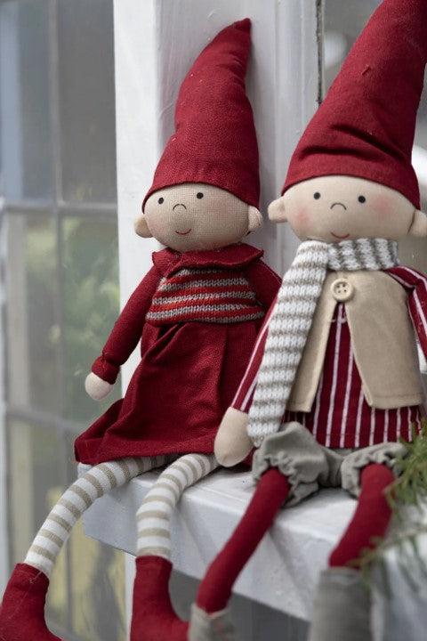 Tomtenisse, H 48cm, Röd, Nordic Pixie