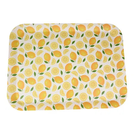 Citrus, bricka, med design