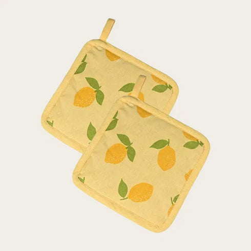 Citrus, grytlappar OEKO-TEX