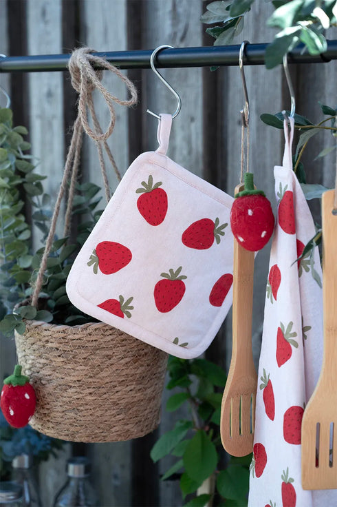 Jordgubbe, Grytlapp, OEKO-TEX