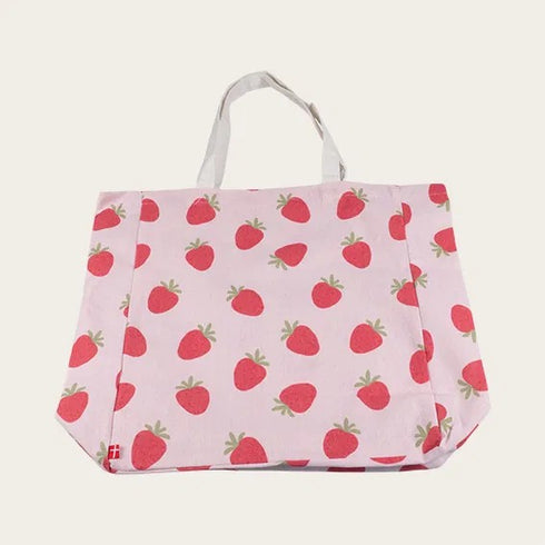Strawberry, canvas bag