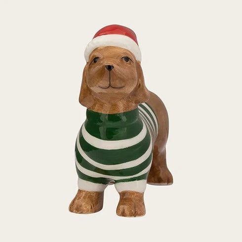 Jultax, Grön, 15cm