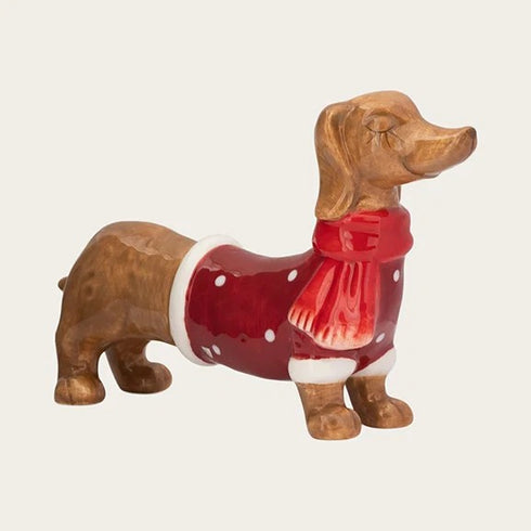 Jultax, Röd, 15cm