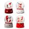 Snöglob, Santa Petit, poly/glas H7,5cm, 4ass