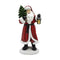 Santa Claus, with red lantern, H31.5cm